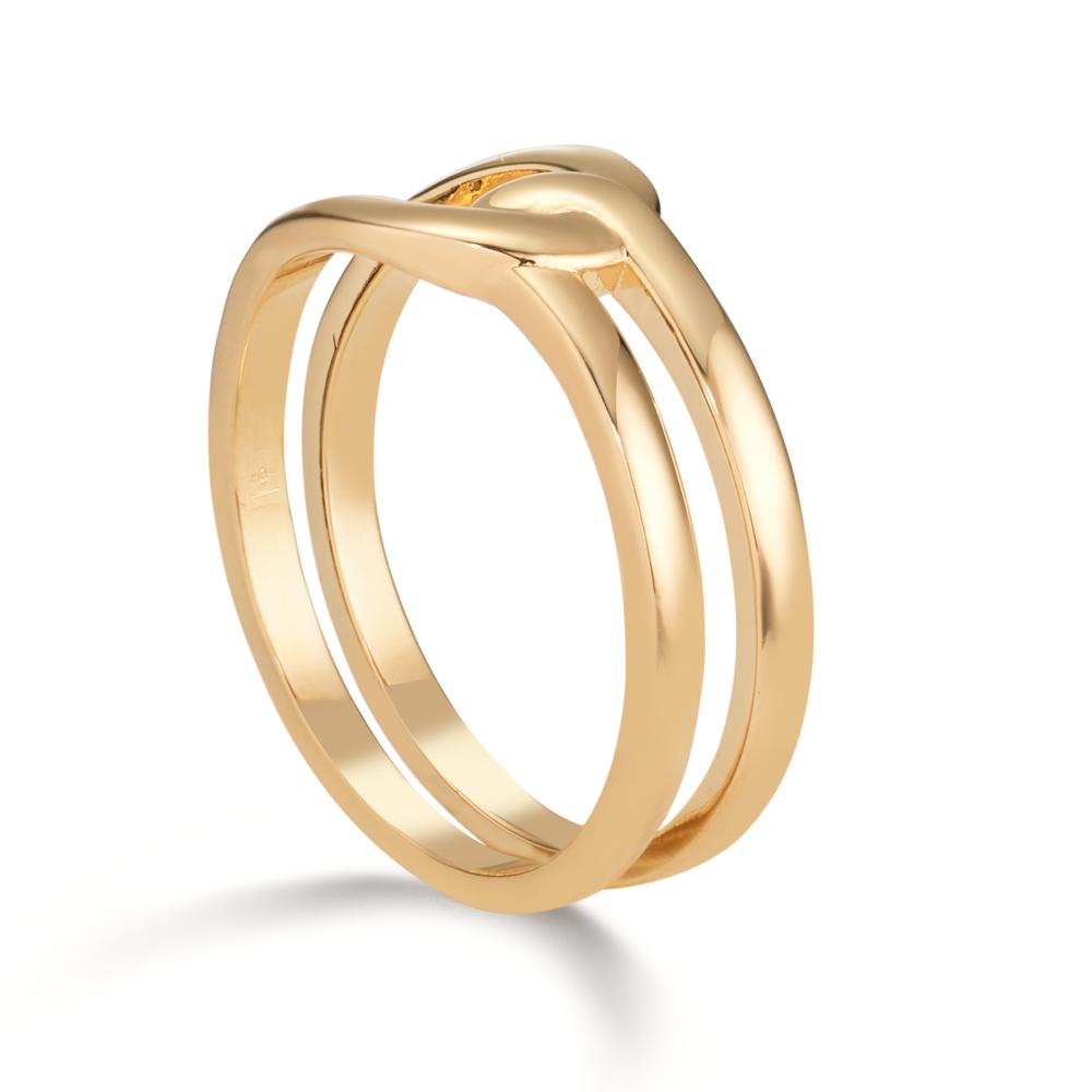 Fingerring Bronze vergoldet