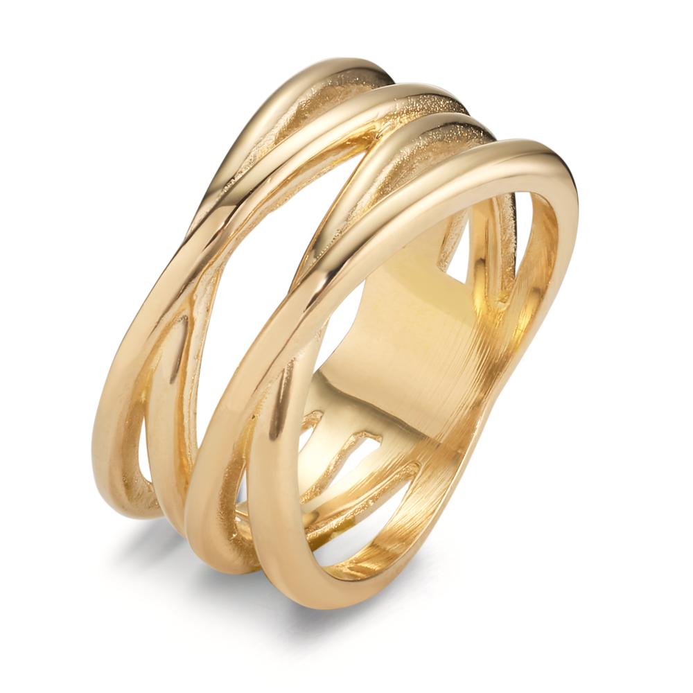 Fingerring Bronze vergoldet